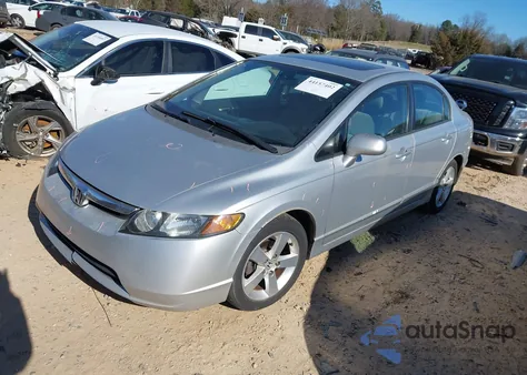 2007 Honda Civic Ex из США, поврежденный, VIN 1HGFA16867L106537
